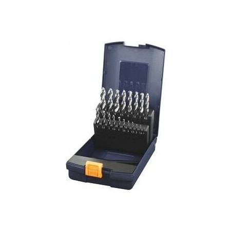 Garant HSS-E Stub Drill Set, Uncoated, Sizes: 1-10 mm 113520 1-10